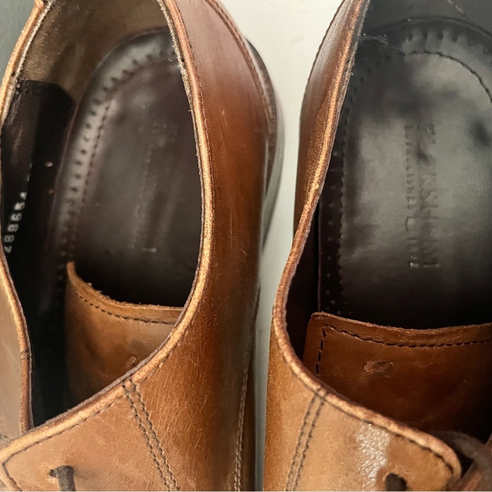 Florsheim  Oxford Dress Shoes Men's Size 10 , Brown Leather - Picture 4 of 7